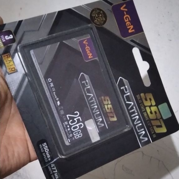 SSD 256GB BARU merk Vgen Platinum termurah