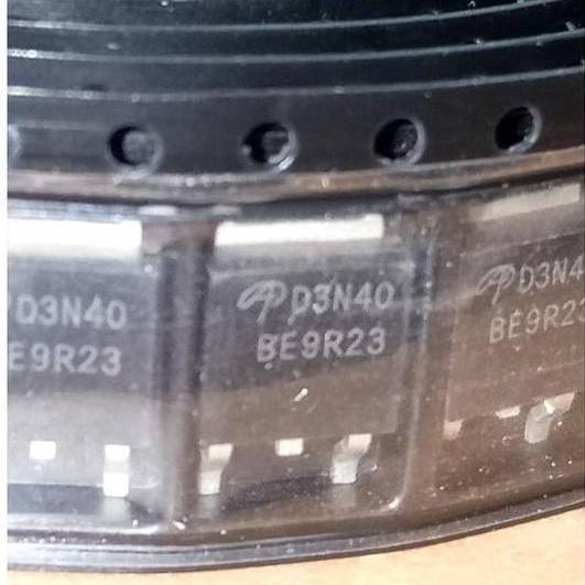 Baru (1) D3N40 AOD3N40 400V 2.6A NChannel MOSFET TO-252 jwelek70 Segera Dapatkan
