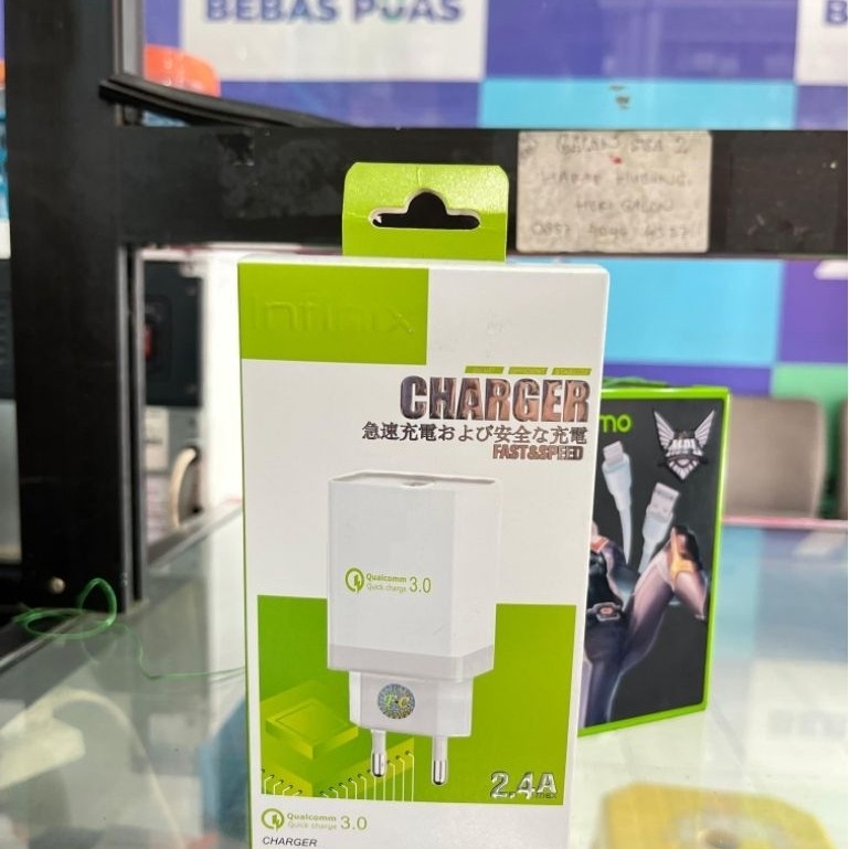INFINIX CHARGER INBOX FAST CHARGING QC 3.0
