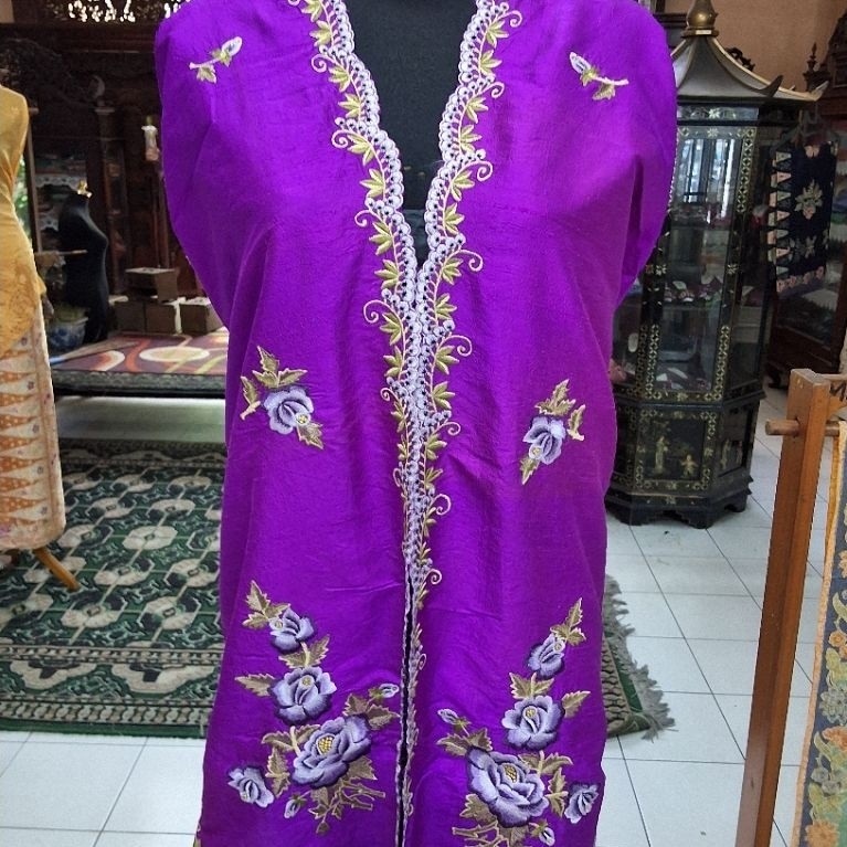 Bahan Kebaya Bordir/Bahan Kebaya Bordir Encim/Bahan Kebaya Encim/Bahan Kebaya Bordir Panjang/Bahan K