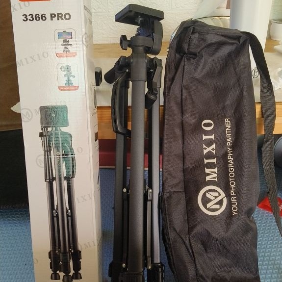 Preloved Tripod Mixio 3366 pro (Hanya melayani sameday)