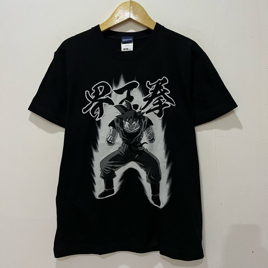 Tshirt Vintage Cospa DragonBall Z Black / Kaos Anime Dragon Ball Z