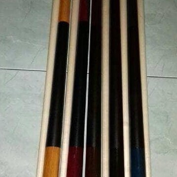 stik billiard leadsuper polos kayu maple diameter 13mm biliard bilyard