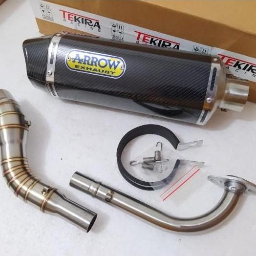 Knalpot Racing Arrow Carbon Nmax Abs Non Aerox 155 New Old