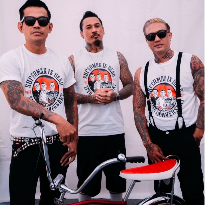 Original SID MERCH| KAOS| 27 ANNIVERSARY| SID27 WT Unisex