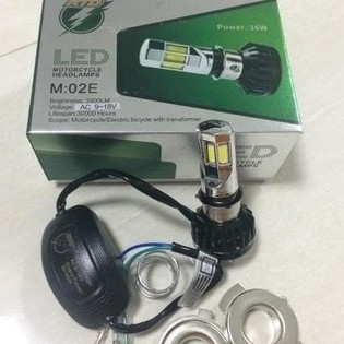 New Lampu LED RTD 6 SISI Original AC/DC H6 H4 35W - RTD 3 SISI 30W