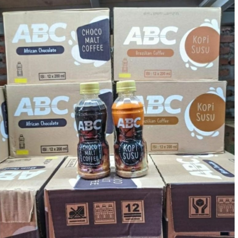 KOPI ABC BOTOL CHOCO MALT (1DUS 12 BOTOL)