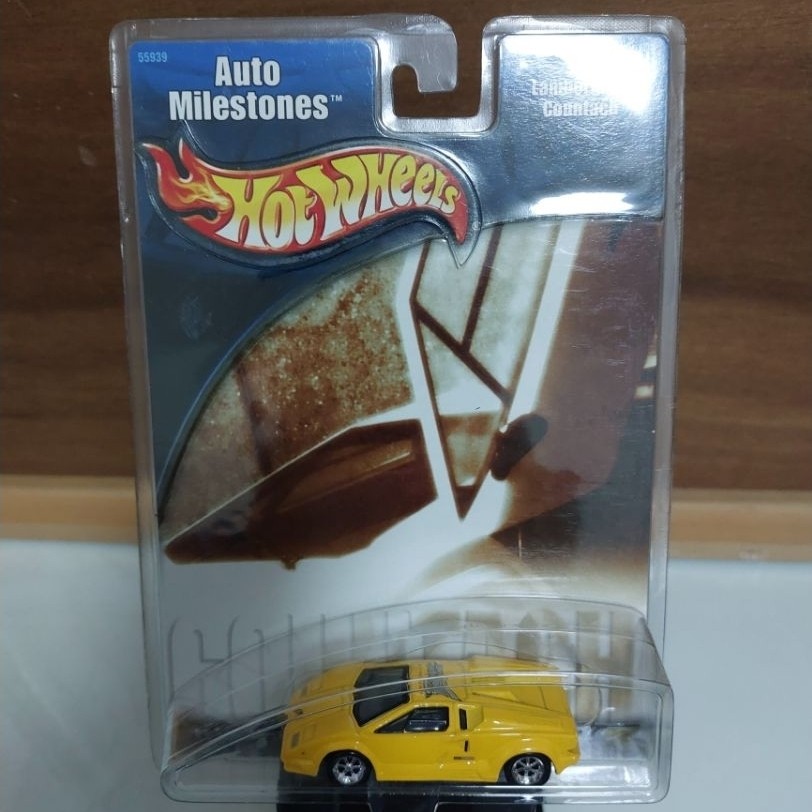 Hot Wheels LAMBORGHINI COUNTACH = AUTO MILESTONES
