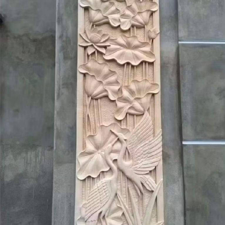 ornamen custom 30x65 asli batu alam hiasan dinding