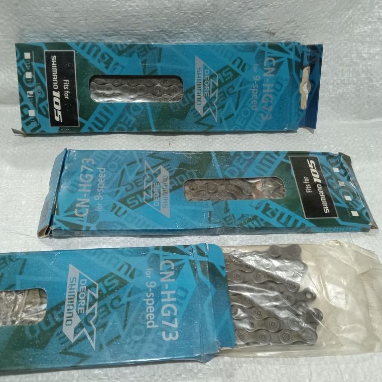 CHAIN 9 SPEED SHIMANO RANTAI 9 SPEED SHIMANO DEORE CN-HG73
