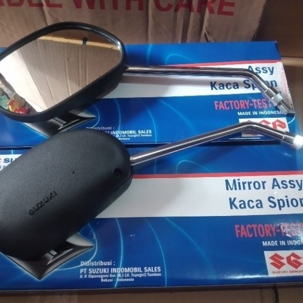 SEPASANG KACA SPION SUZUKI SKYWAVE SKYDRIVE SPIN HAYATE ORIGINAL SGP