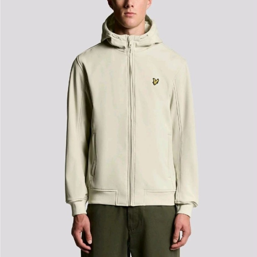 Lyle and Scott Softshell Jacket Grey Taupe Original