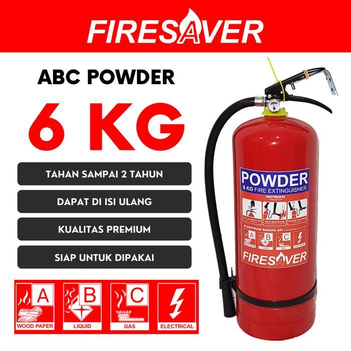 APAR 6 KG ABC POWDER - Alat Pemadam Api Ringan