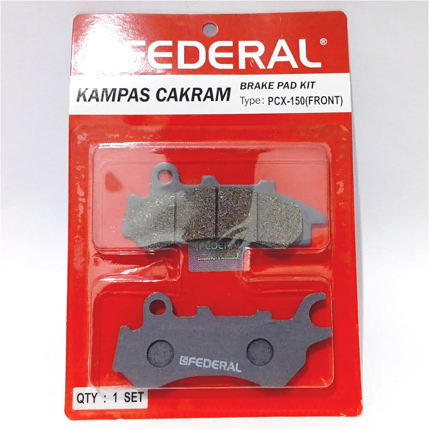 DISC PAD DEPAN PCX 150 / PCX (KWN) DISPAD KAMPAS CAKRAM HQ FEDERAL