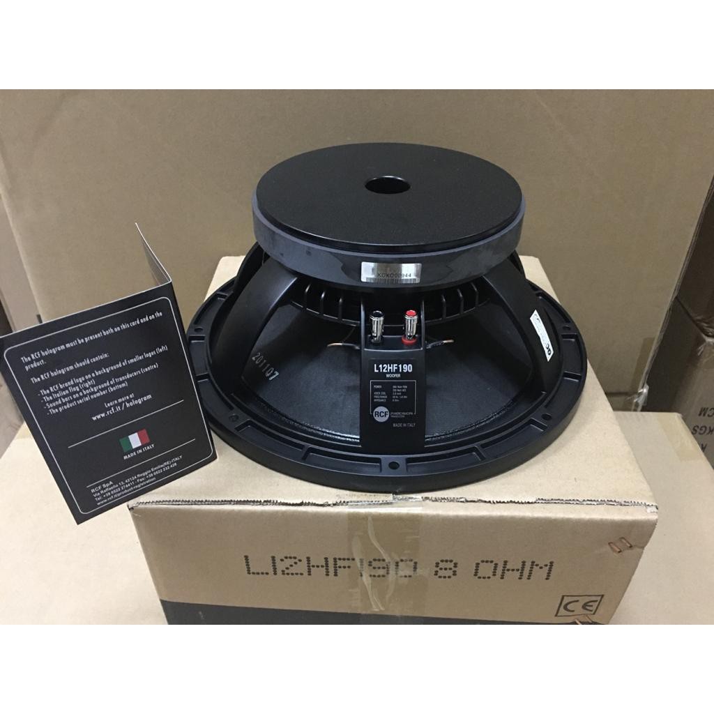 Komponen Speaker RCF 12HF190/12 HF190 12 inci Mid low