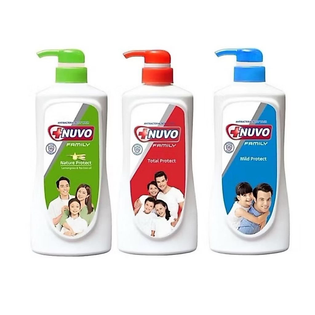 NUVO FAMILY SABUN MANDI CAIR BOTOL 550ML