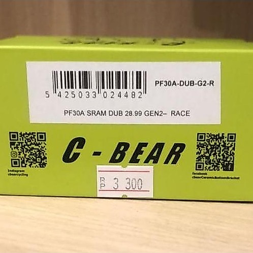 BOTTOM BRACKET SEPEDA CERAMIC C BEAR BB PF30A Sram Dub 28.99 Gen2 Race