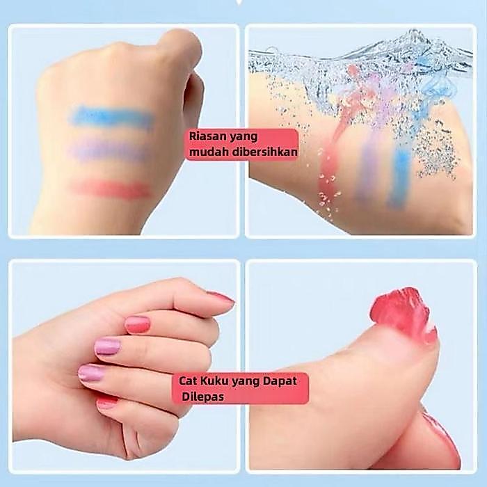 Nodia Toys Make Up Anak Anak Set Aman Asli / Make Up Anak Anak BPOM Alat Dandan Anak Bisa Dihapus