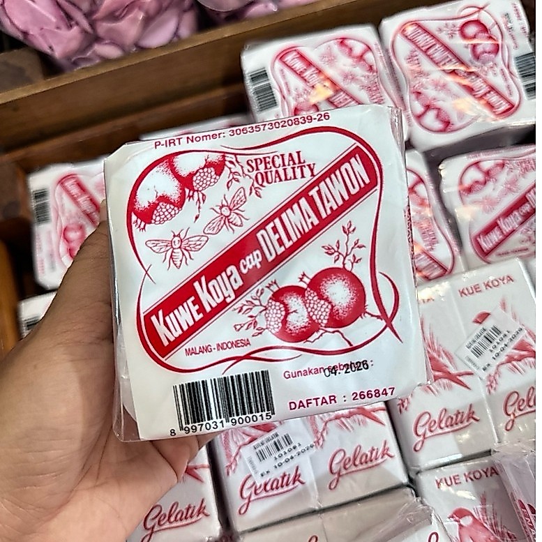 KUE KOYA CAP DELIMA TAWON