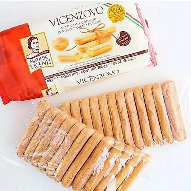 Biskuit Tiramisu / Biscuit / Lady Finger Vicenzovo 200 Gr