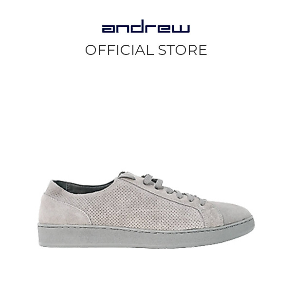Sepatu Sneakers Pria Andrew Shoes Harland Grey
