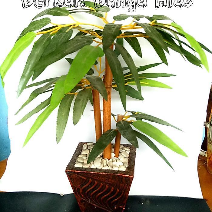 Pohon Bambu Mini/Bunga Artifisial/Bunga Plastik/Bunga Hias