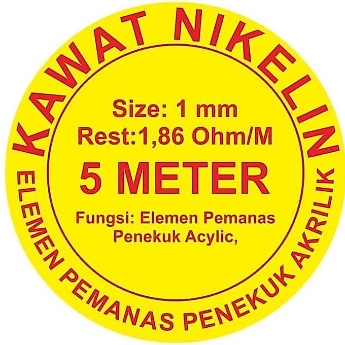 kawat nikelin 1 mm panjang 8 meter