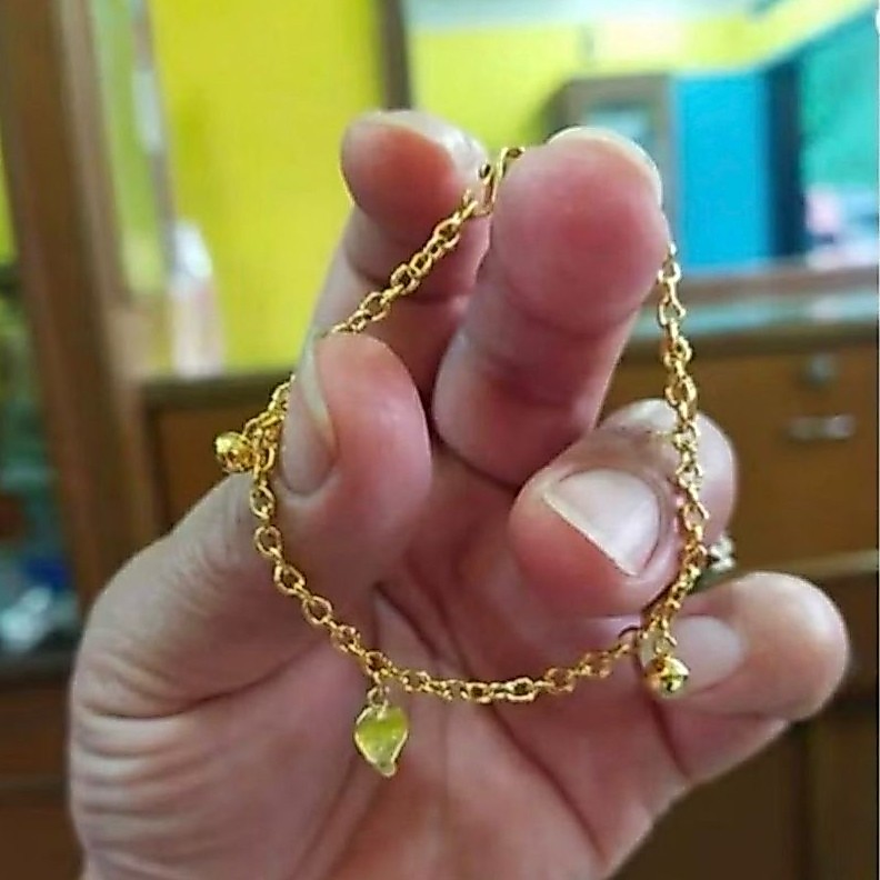 gelang mas asli indonesia
