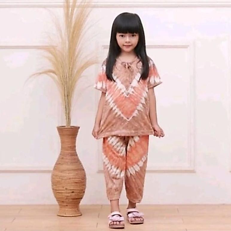 Terbaru Setelan Kaos Anak Cp Perempuan Setelan Anak Cewek Pelangi Celana Panjang Murah Virall