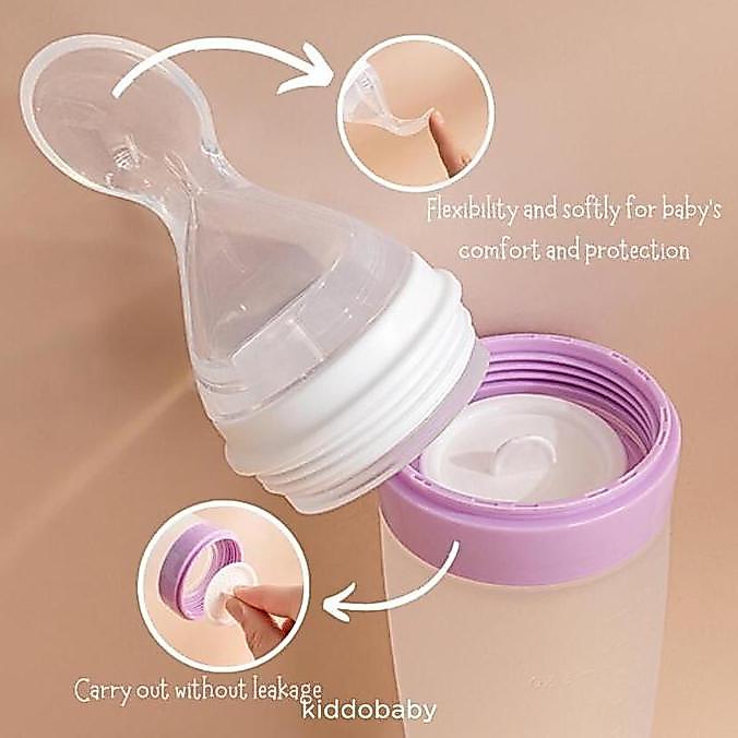 Kinmade Silicone Spoon | Sendok ASIP Bayi JS