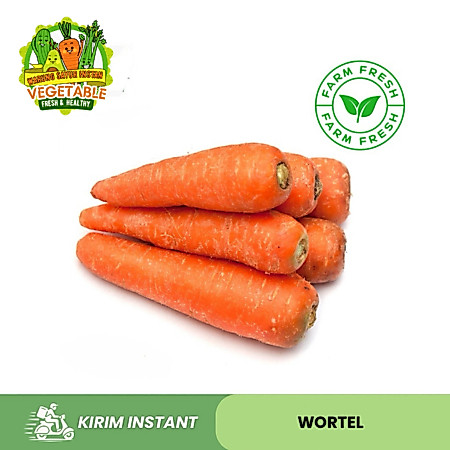 Sayur expres lampung WORTEL 500 gr | wortel brastagi segar |Sayur expres lampung