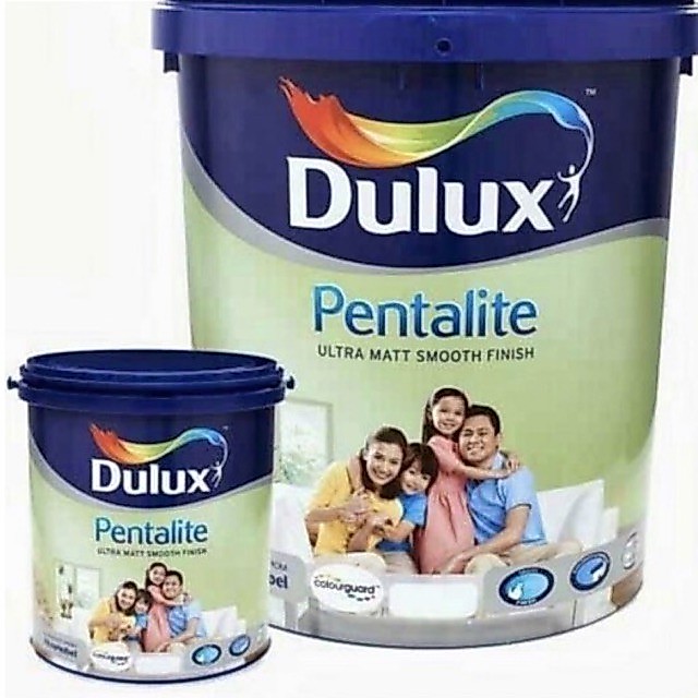Cat Tembok Dulux Pentalite Brilliant White 2290 20 liter