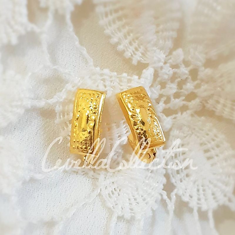 Anting Ukir Emas Muda 1 Gram