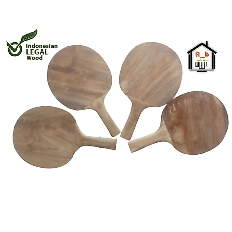 bet tenis meja donic kayu jati asli perhutani