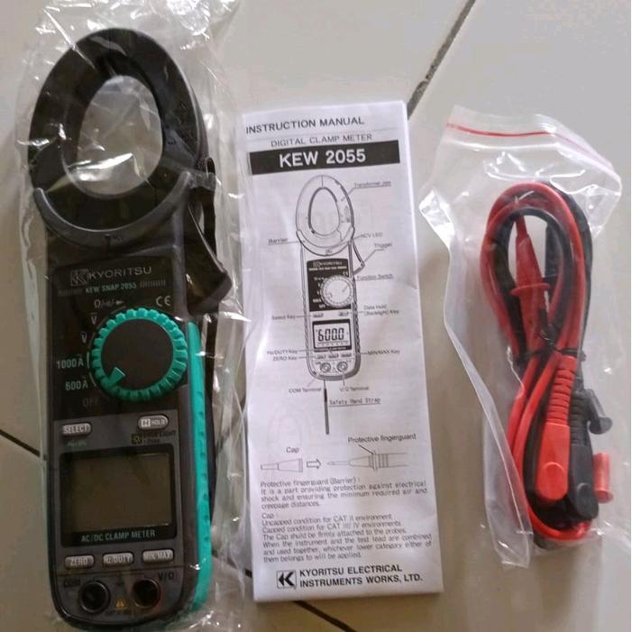 KYORITSU 2055 AC/DC DIGITAL CLAMP METER 1000A KYORITSU 2055