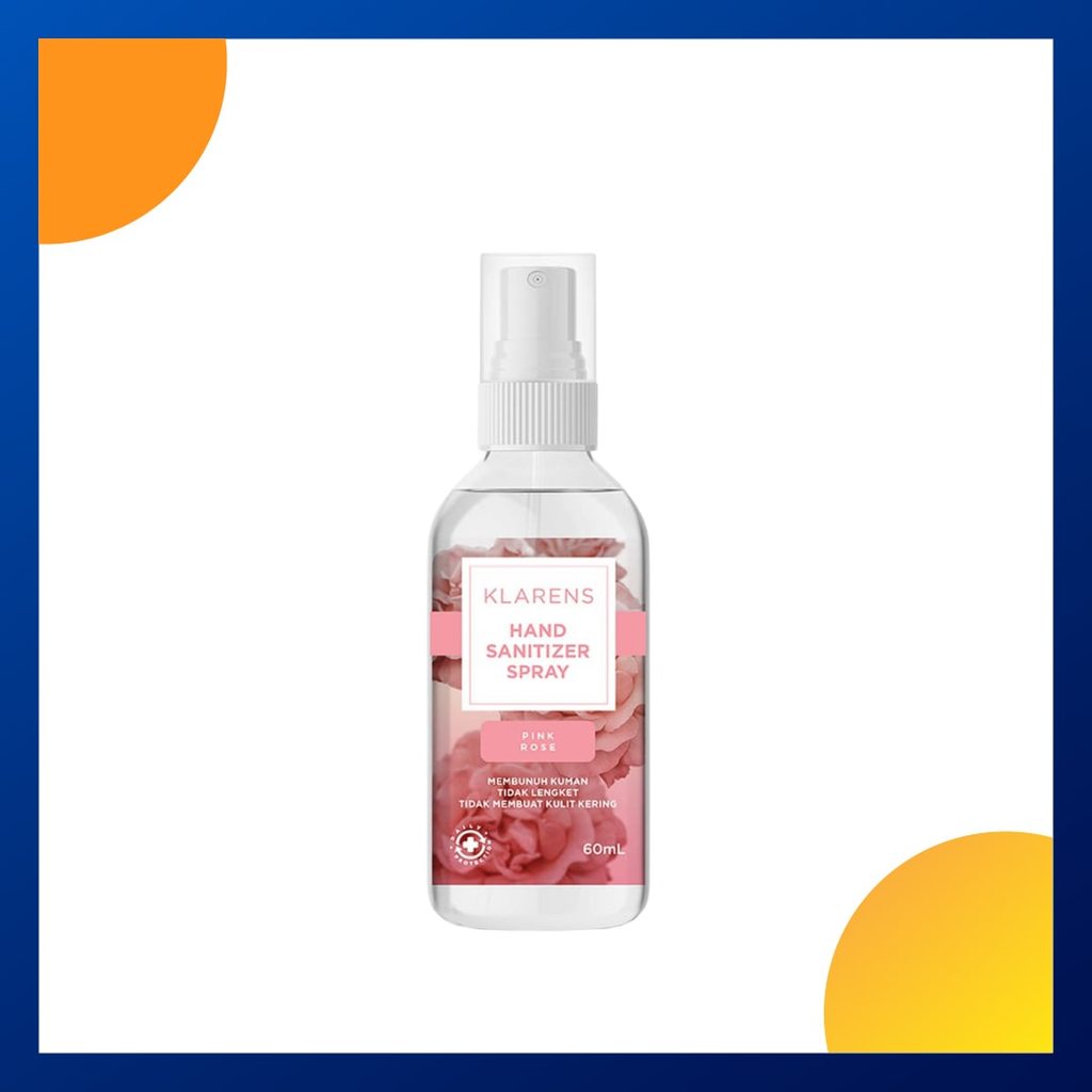 Klarens Hand Sanitizer Pink Rose