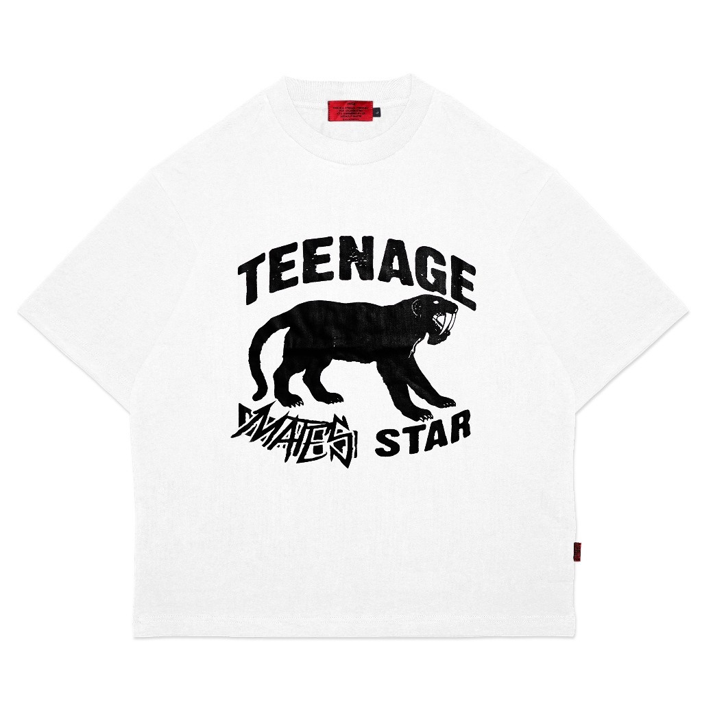 [ORI] Miracle Mates - TMS White T Shirt Collaboration Teenage Death Star I Kaos Pria/Wanita I Heavy 