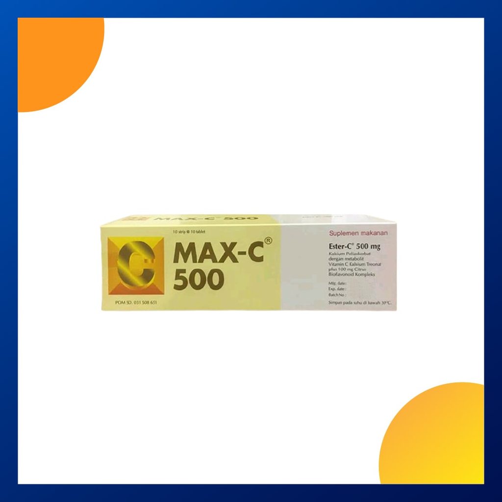 Max-C 500 Ester-C 500 Mg Box 100 Tablet
