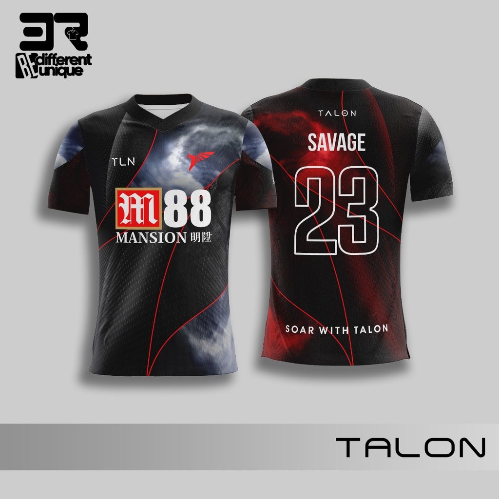New Style Unisex JERSEY DAILY ESPORT DOTA 2 TALON FULL PRINTING  TALON Baju Shirt