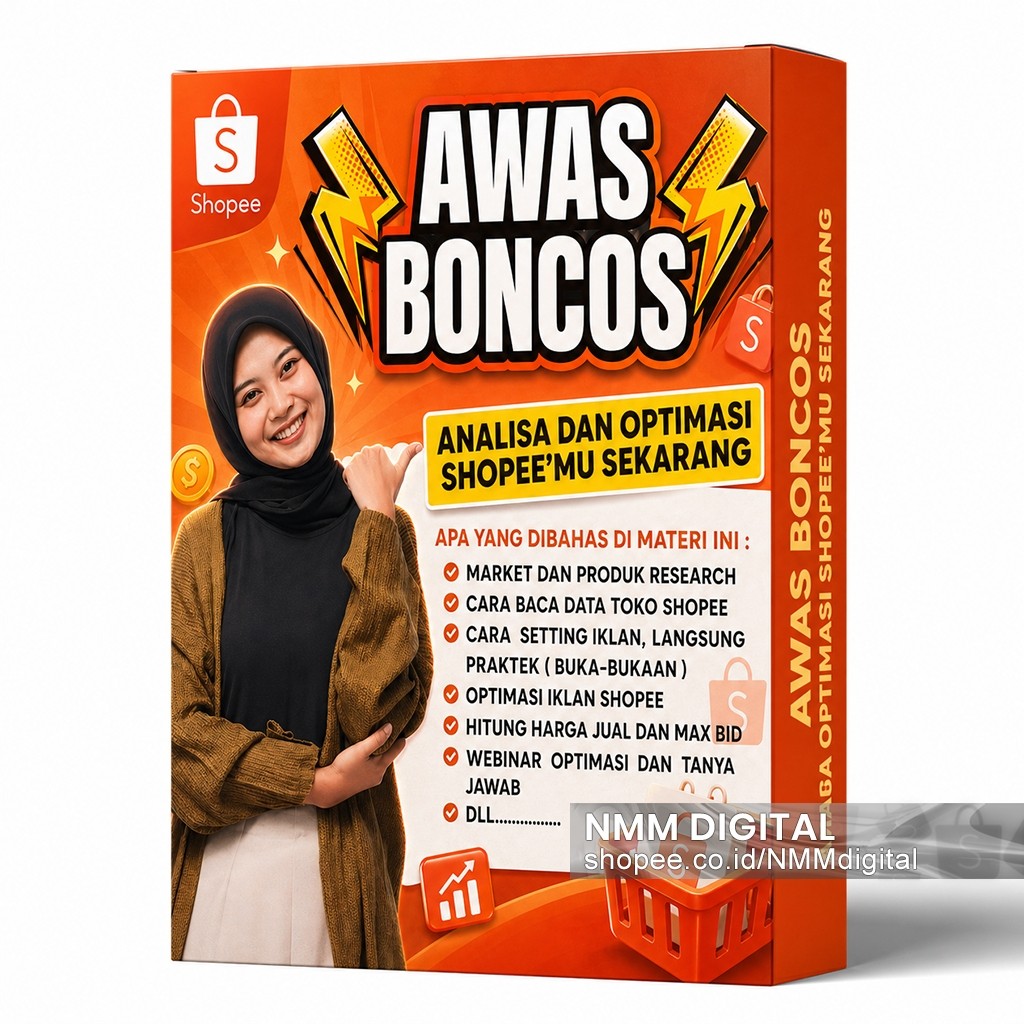 Kelas iklan shopee mastery cara setting iklan shopee dan optimasi iklan shopee OPTIMASI IKLAN SHOPEE