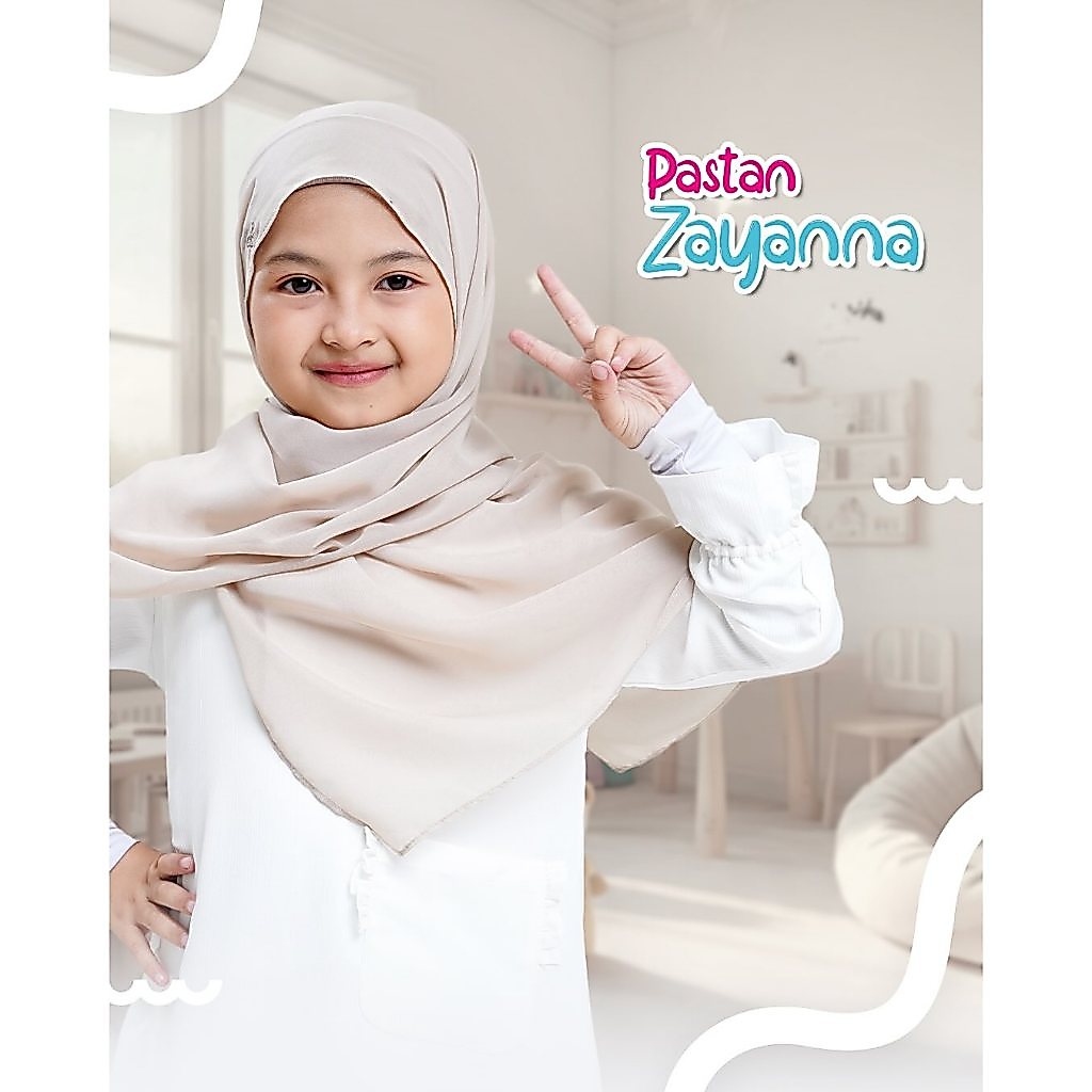 PASTAN BANI ZAYANNA | Pashmina Instan Anak | Hijab Anak | Jilbab Anak | Jilbab | Jilbab Instan | Pas