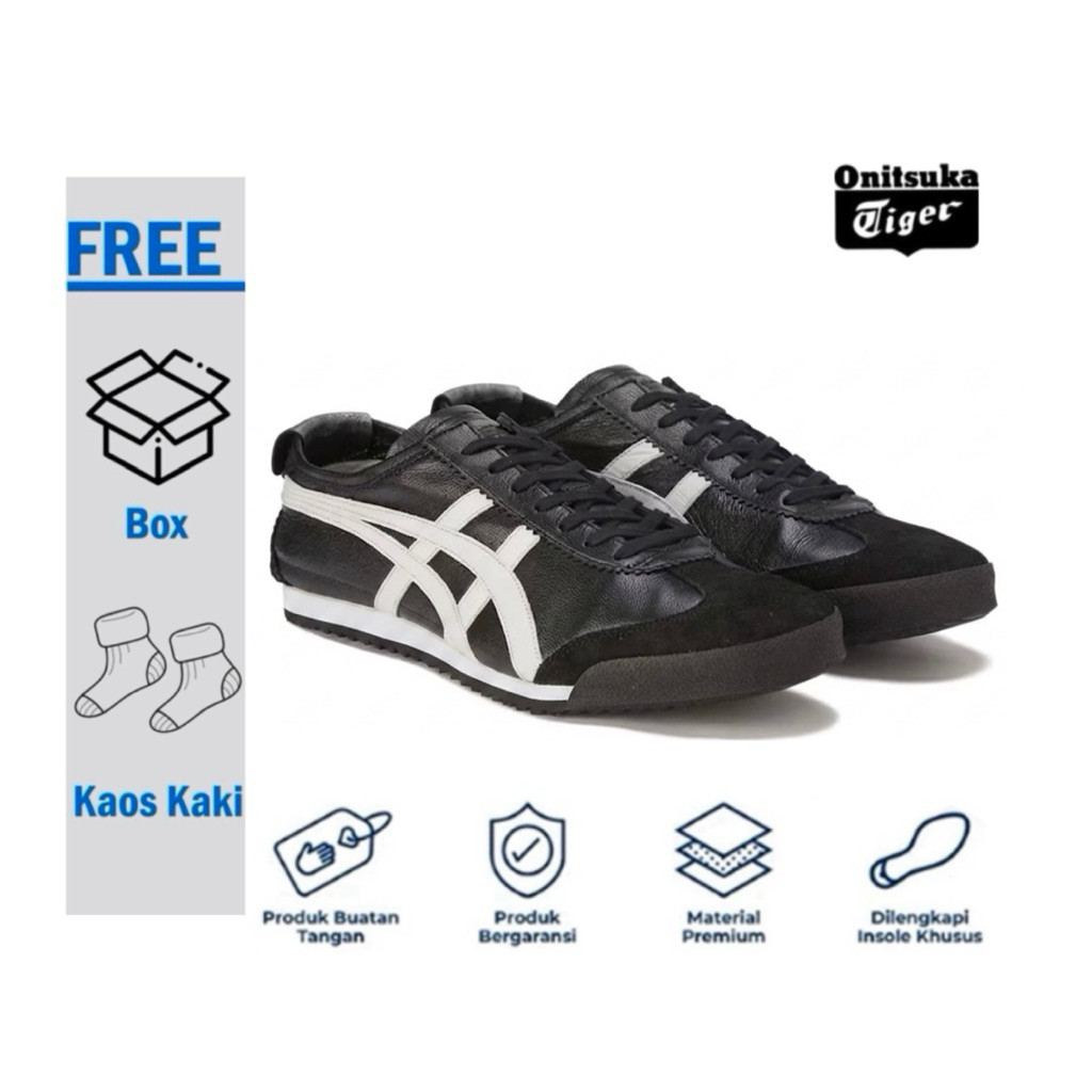 sepatu Sneakers Onitsuka Tiger Mexico 66 Made In Japan,Sneakers Original /Pria/Wanita