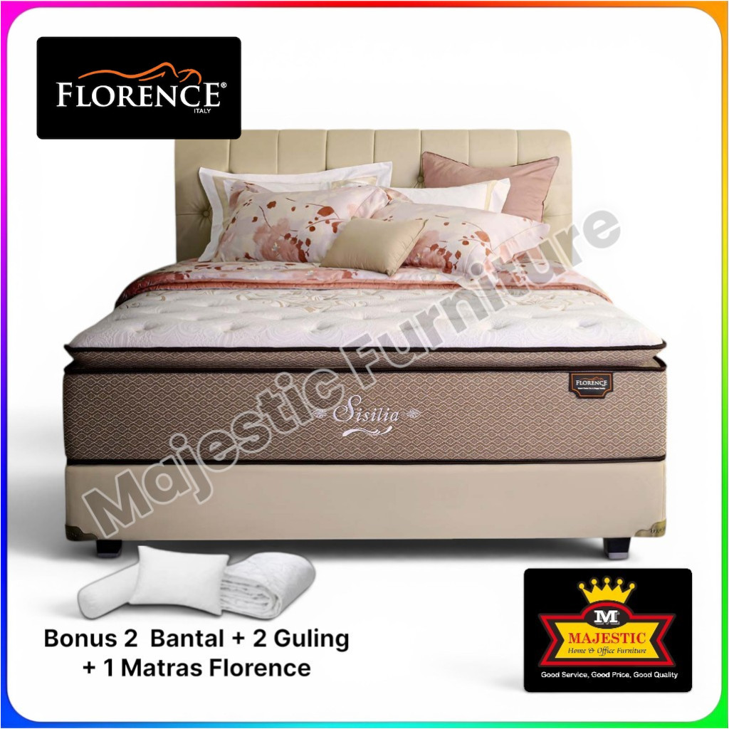 Set Spring Bed - Florence Sisilia Basilica - Jogja