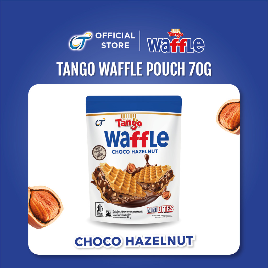 Tango Waffle Choco Hazelnut [1 Pouch 70 Gram]