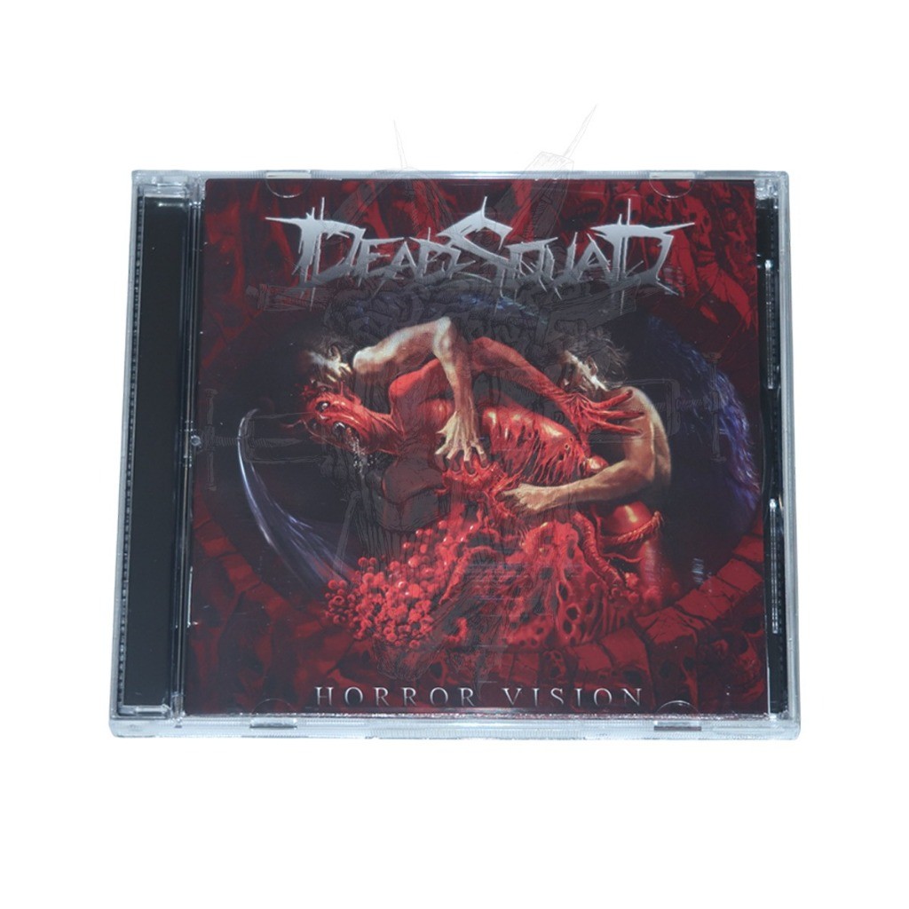 ORIGINAL & BERLISENSI - CD - DEADSQUAD - HORROR VISION | TECHNICAL BRUTAL DEATH METAL | EXTREME MUSI