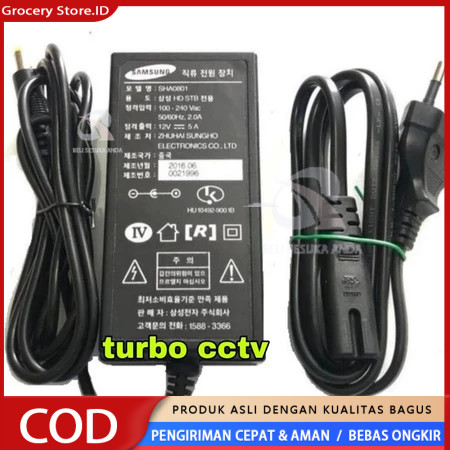 adaptor 12v 5a murni adaptor 12V DC 5A