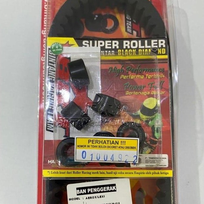 VBELT SET ROLLER BRT AEROX LEXI