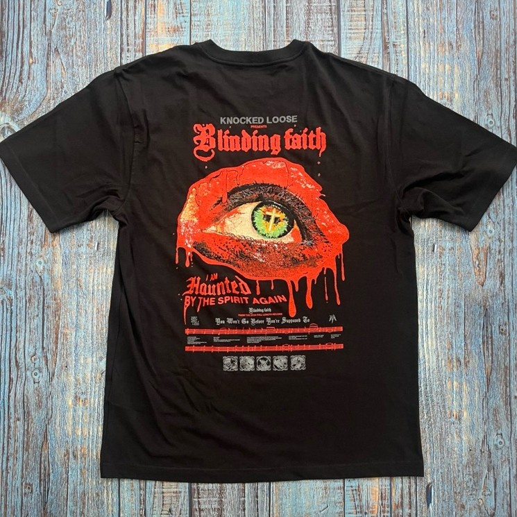[ORI] Kaos T-Shirt Band Knocked Loose Carhartt Pocket Tee - Cross Eye Official Merchandise Kaos Pria
