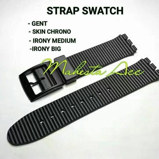 Strap Swatch Irony Medium 17Mm/Tali Jam Swatch Irony Medium 17Mm/Strap