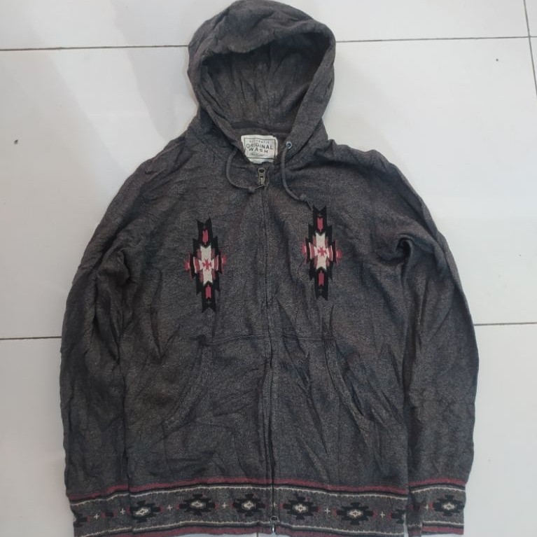 Zip Hoodie uniqlo motif navajo